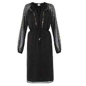Altuzarra Target Women's Black Long Sleeved dress